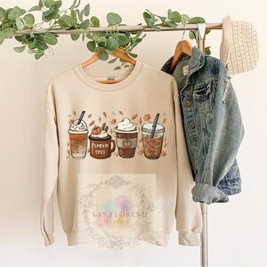 Fall coffee lover  design long sleeves shirt